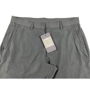 Fabletics The Only Pant Classic Fit Mens 34x32 Charcoal Grey Water Resistant NWT